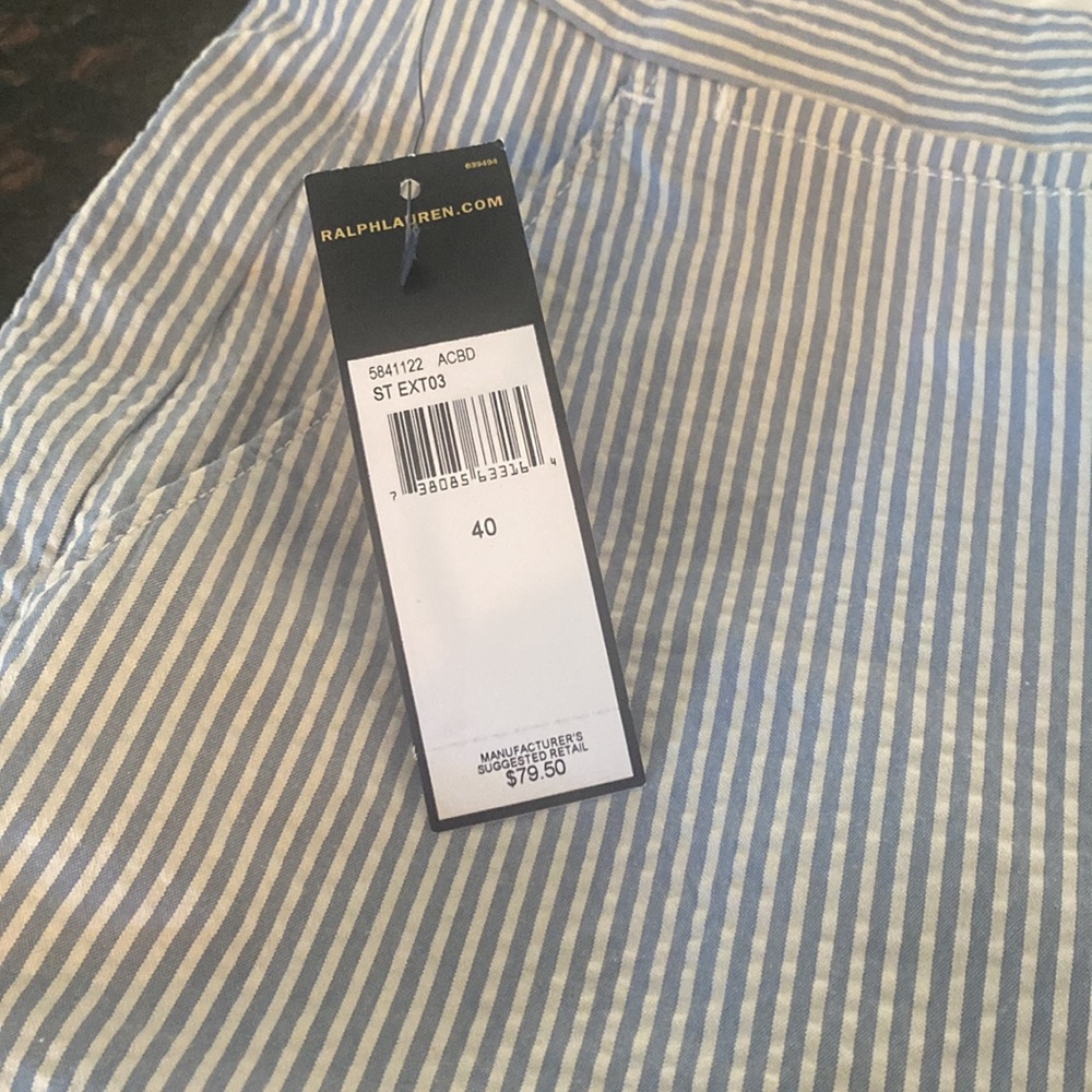 Polo by Ralph Lauren seersucker shorty - Picture 2 of 9